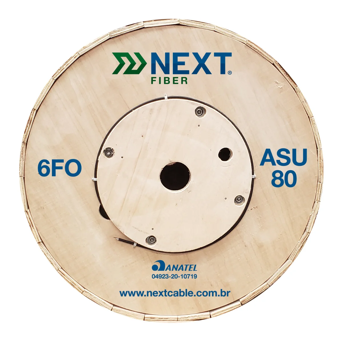 CABO ÓPTICO CFOA SM ASU80 6FO BOB 3KM -NEXT FIBER