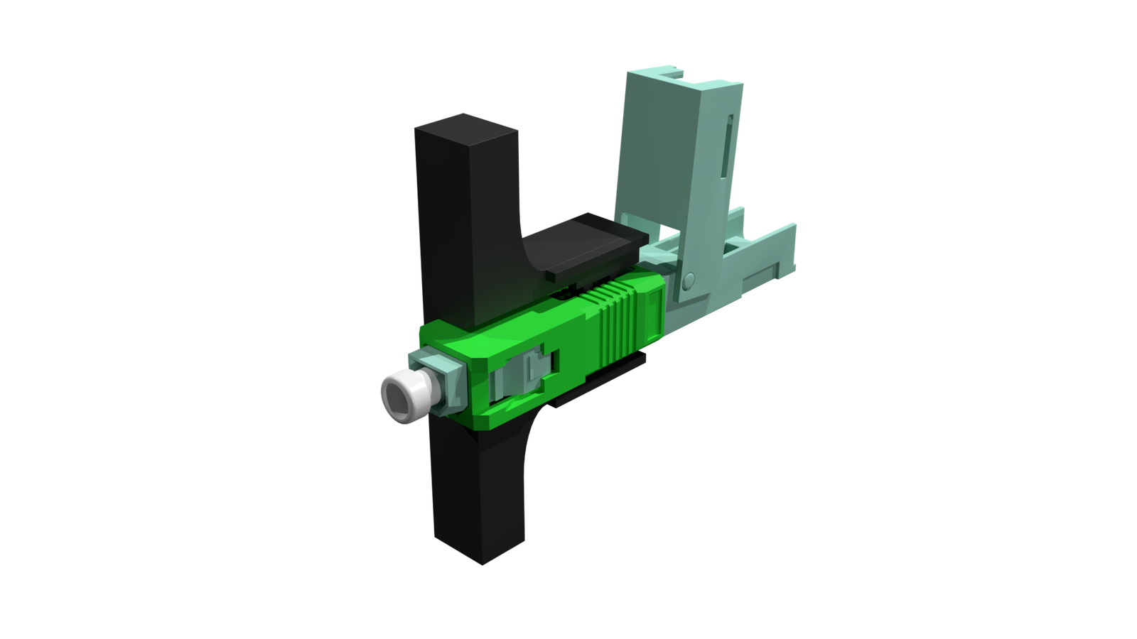 CONECTOR ÓPTICO TIPO T CLICK SC/APC- 2 FLEX