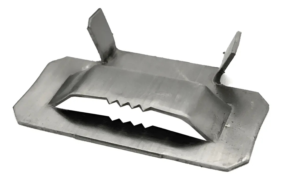 FECHO DENTADO 3/4 DE AÇO GALVANIZADO PARA FITA DE AÇO