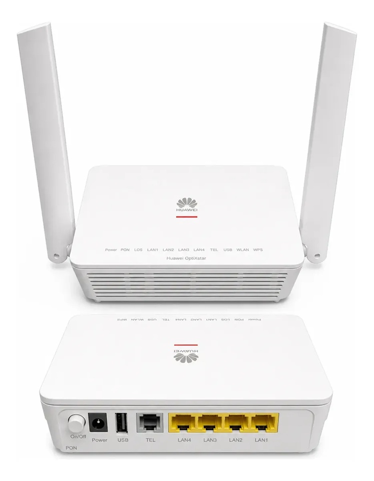 ONT GPON HUAWEI AX3000 / EG8145X6 - WI-FI 6 - 1 FXS - 4 PORTAS