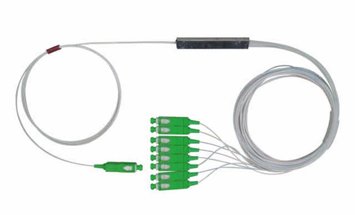 SPLITTER ÓPTICO BALANCEADO 1x8 - SC-APC