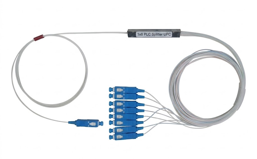 SPLITTER ÓPTICO BALANCEADO 1x8 - SC-UPC